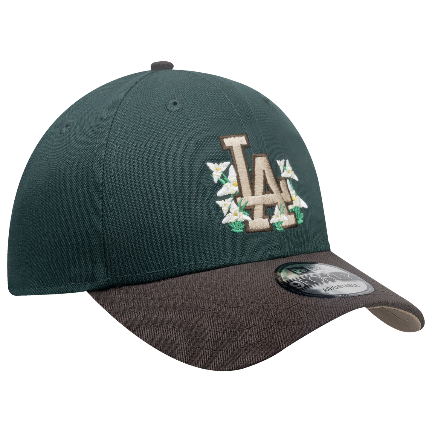 New Era Dodgers 9Forty City Element Guatemala Cap - Men's - Multi/Dark Green