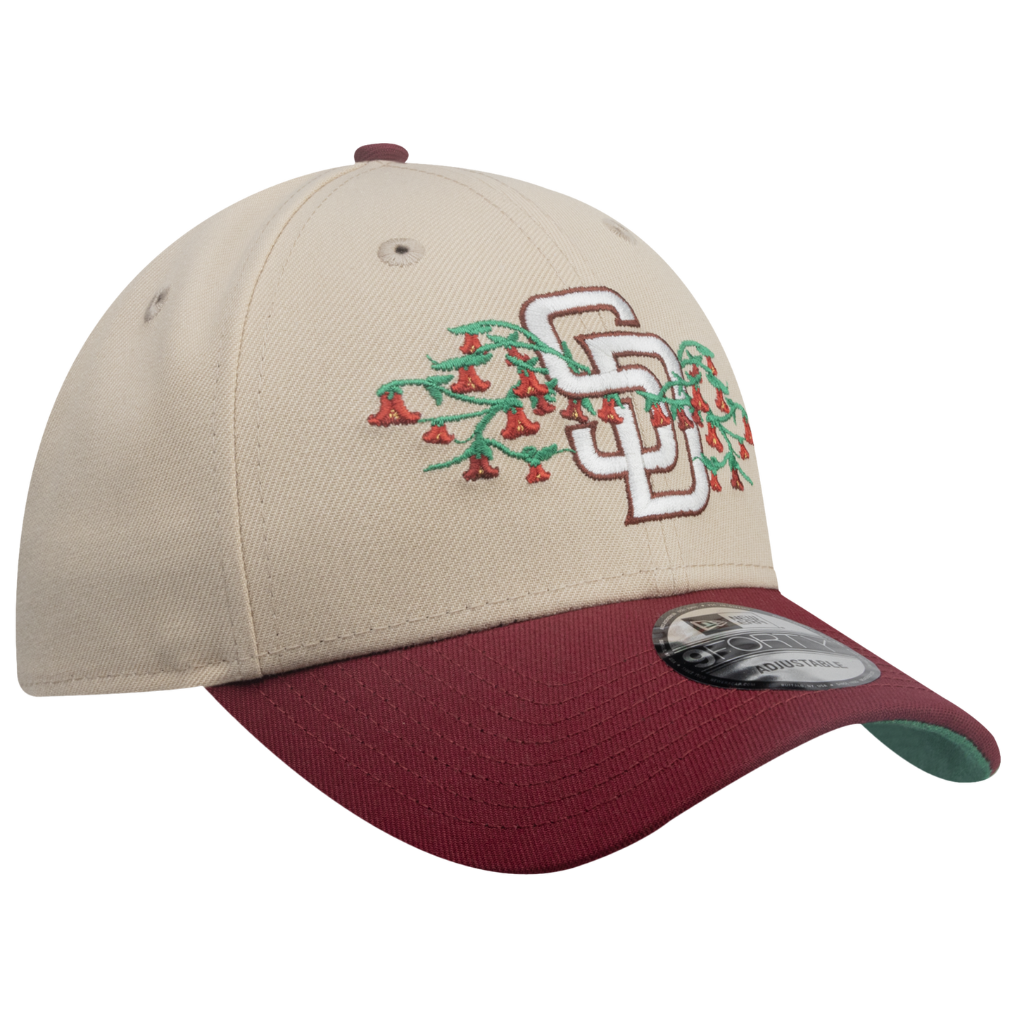 New Era Padres 9Forty City Element Chile Cap - Men's - Light Beige/Multi