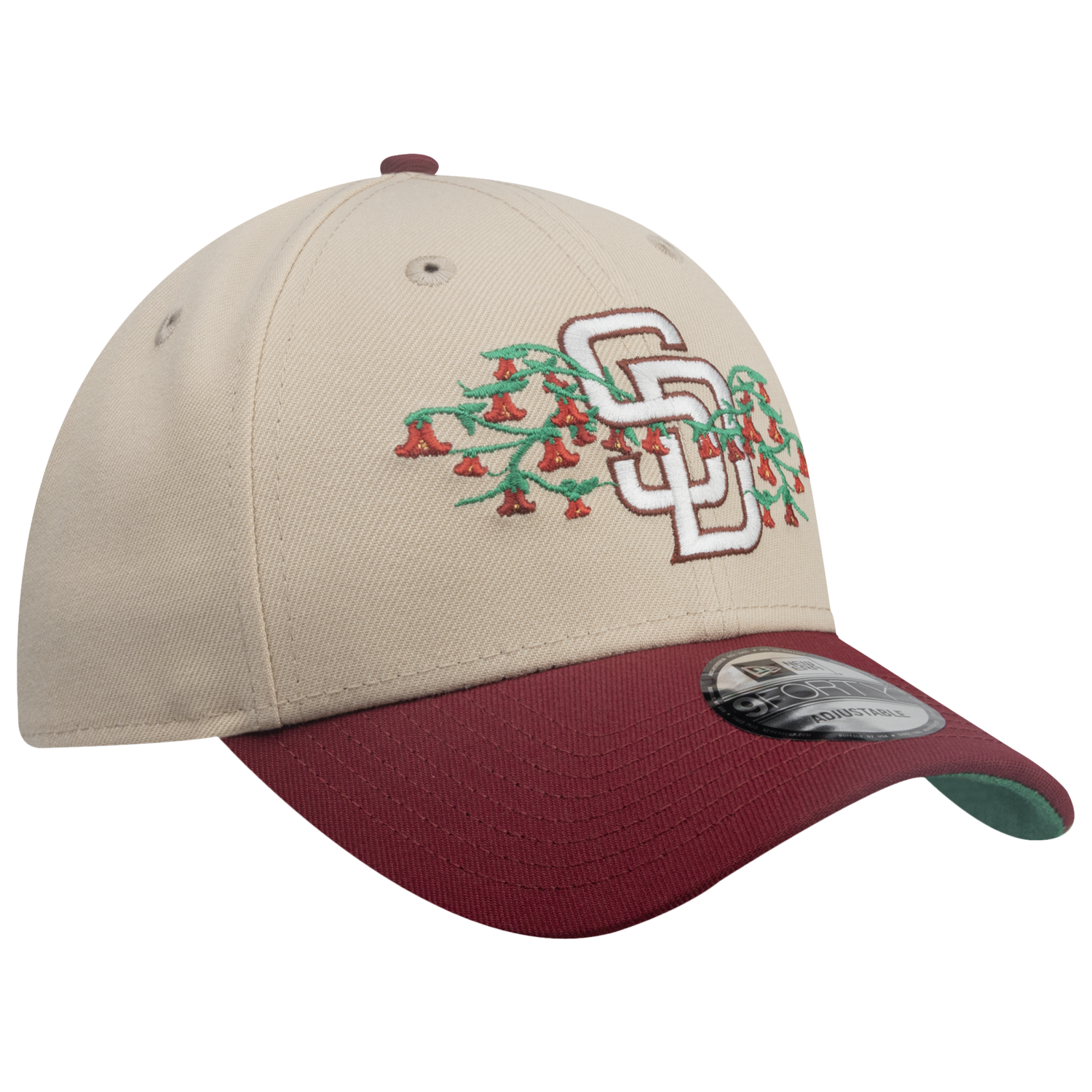 New Era Padres 9Forty City Element Chile Cap - Men's - Light Beige/Multi