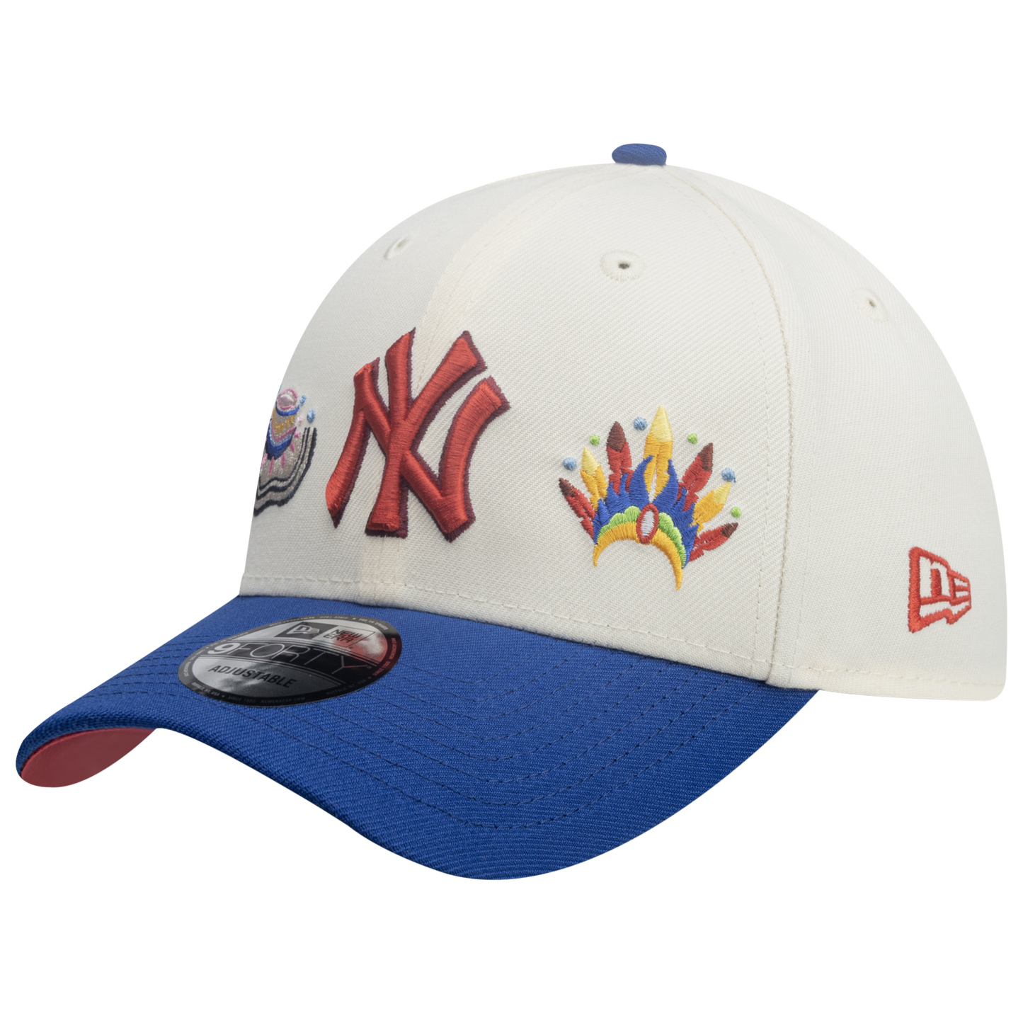 New Era Yankees 9Forty City Element Colombia Cap - Men's - Light Beige/Multi