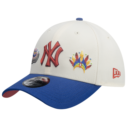 New Era Yankees 9Forty City Element Colombia Cap - Men's - Light Beige/Multi