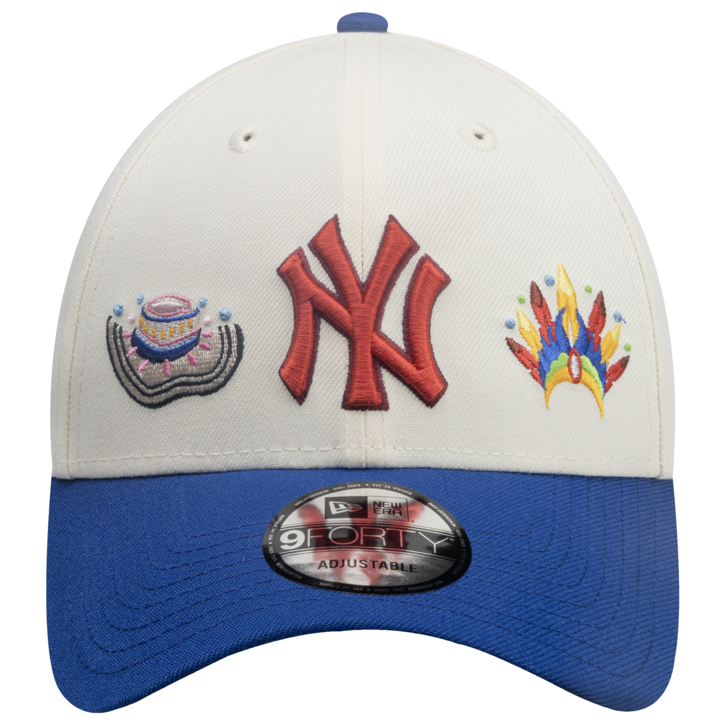 New Era Yankees 9Forty City Element Colombia Cap - Men's - Light Beige/Multi