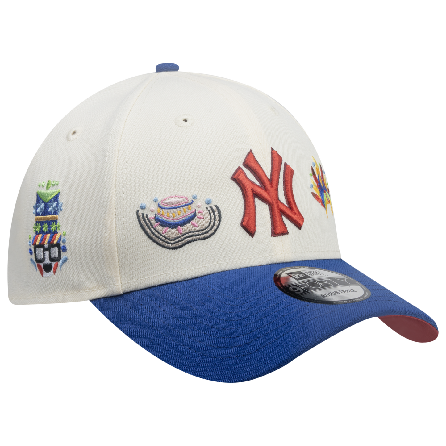 New Era Yankees 9Forty City Element Colombia Cap - Men's - Light Beige/Multi