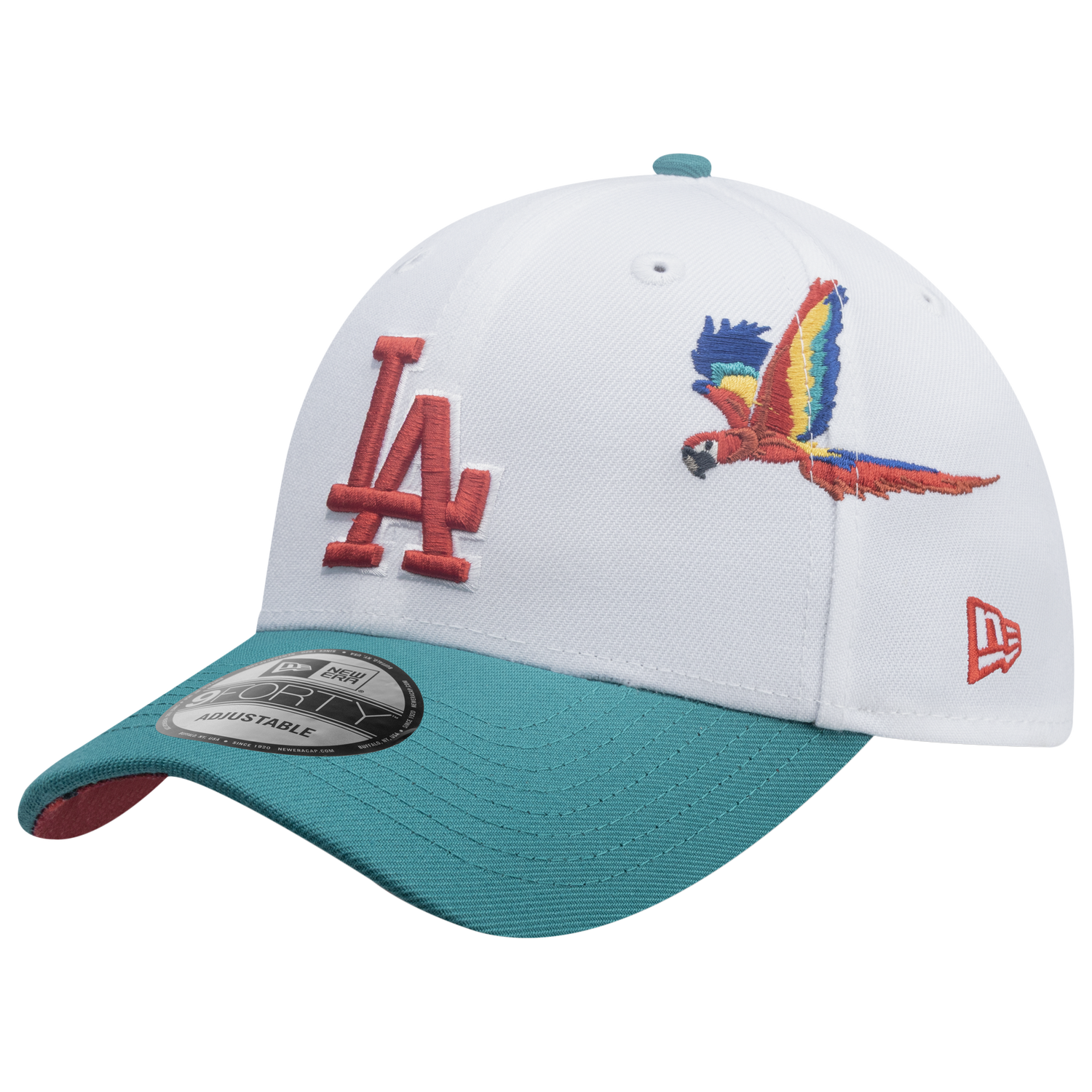 New Era Dodgers 9Forty City Element Honduras Cap - Men's - White/Multi