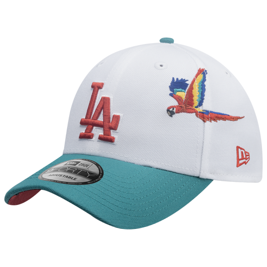 New Era Dodgers 9Forty City Element Honduras Cap - Men's - White/Multi