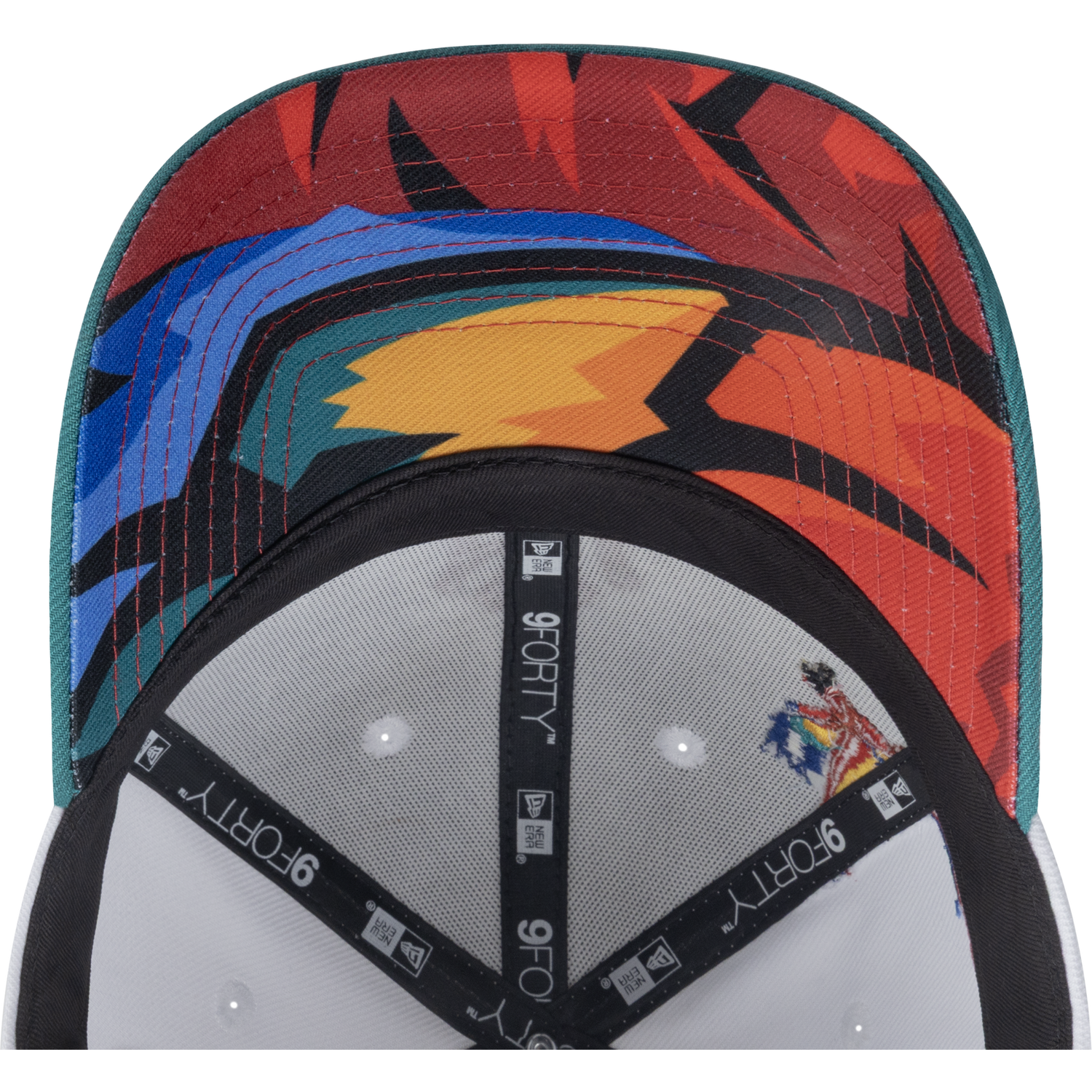 New Era Dodgers 9Forty City Element Honduras Cap - Men's - White/Multi