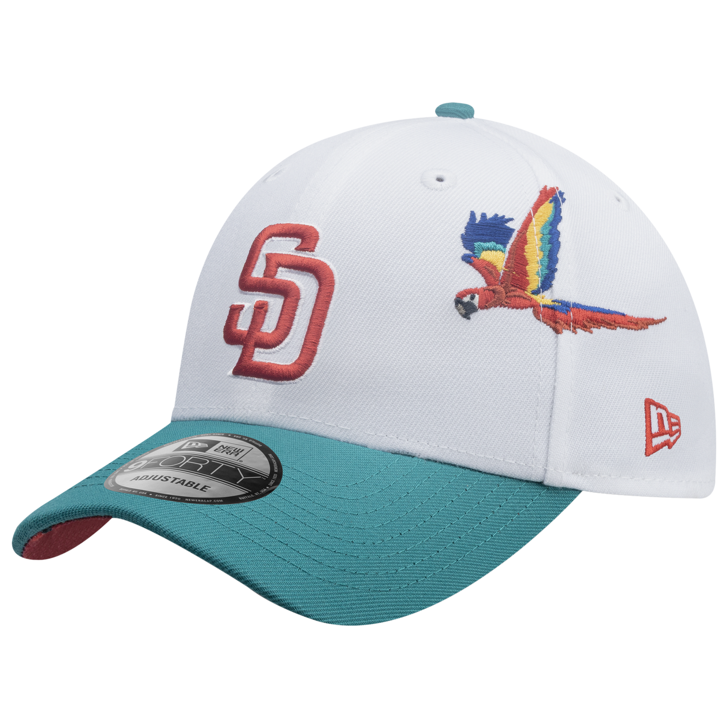 New Era Padres 9Forty City Element Honduras Cap - Men's - White/Multi
