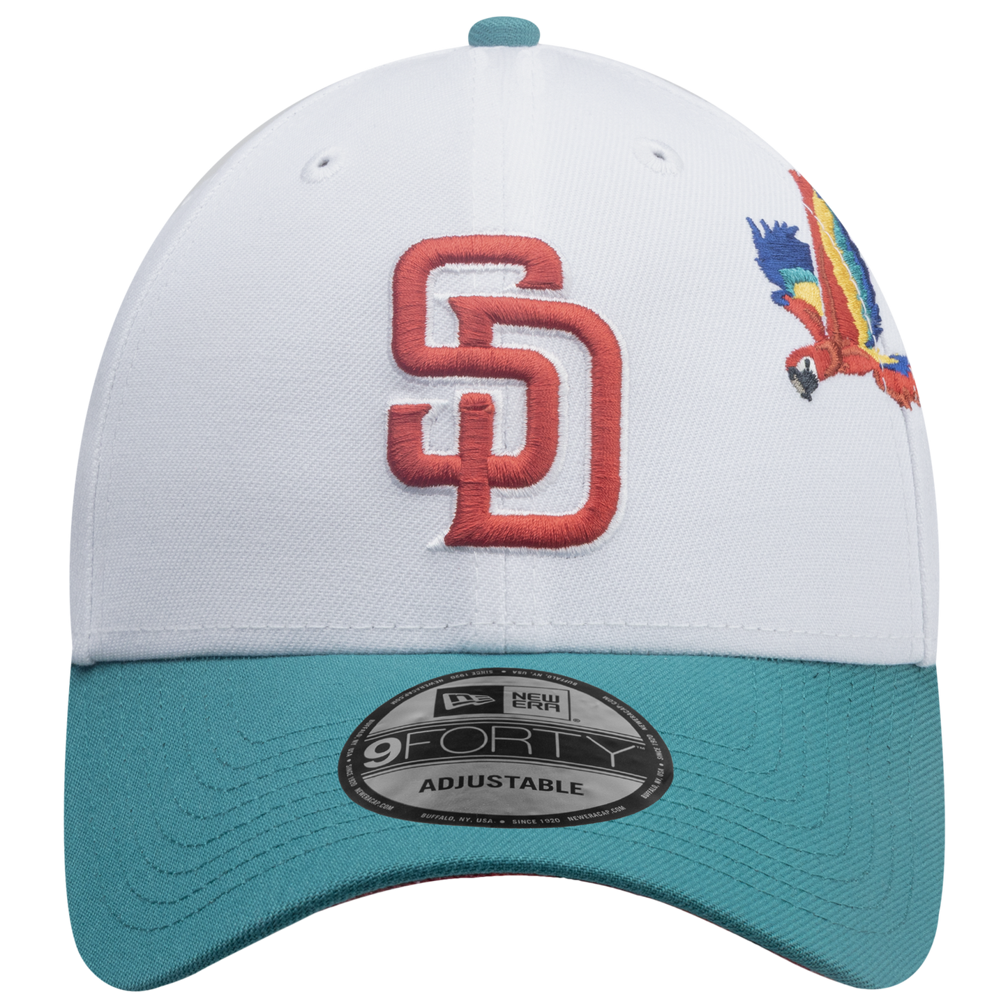 New Era Padres 9Forty City Element Honduras Cap - Men's - White/Multi