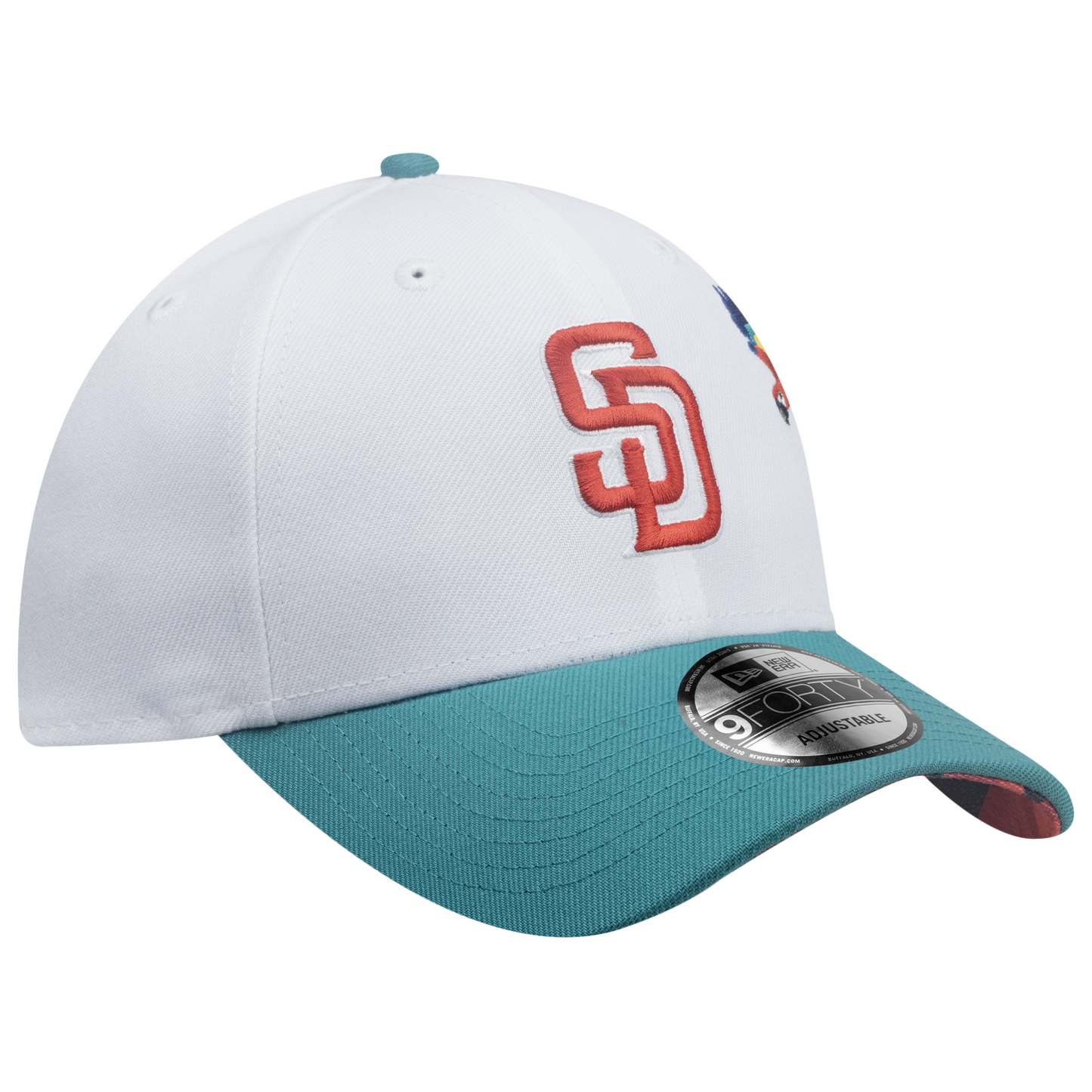 New Era Padres 9Forty City Element Honduras Cap - Men's - White/Multi
