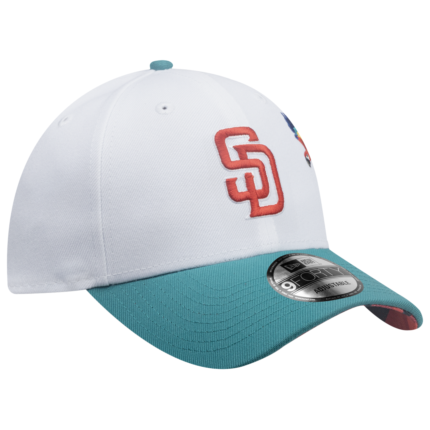 New Era Padres 9Forty City Element Honduras Cap - Men's - White/Multi