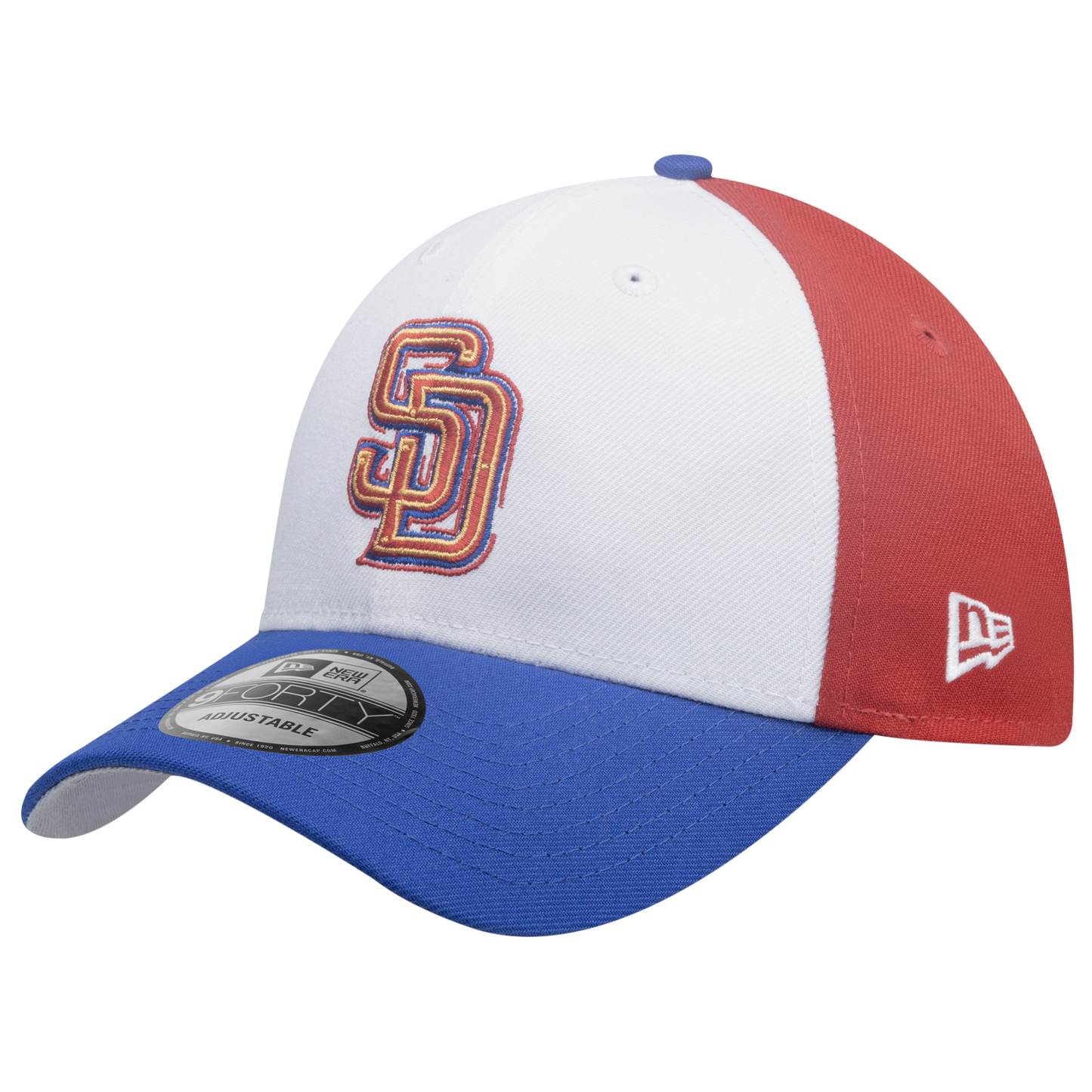New Era Padres 9Forty City Element Panama Cap - Men's - Multi/White