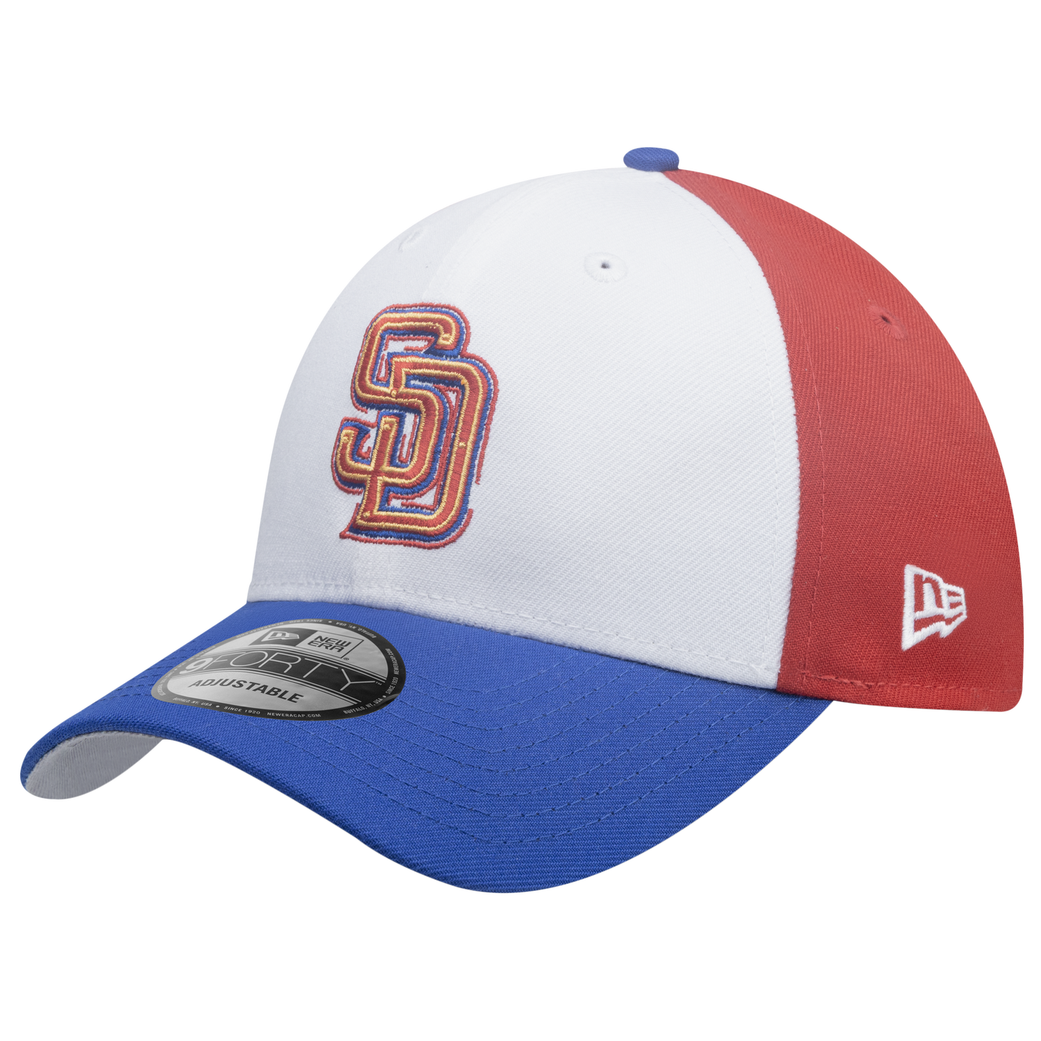 New Era Padres 9Forty City Element Panama Cap - Men's - Multi/White