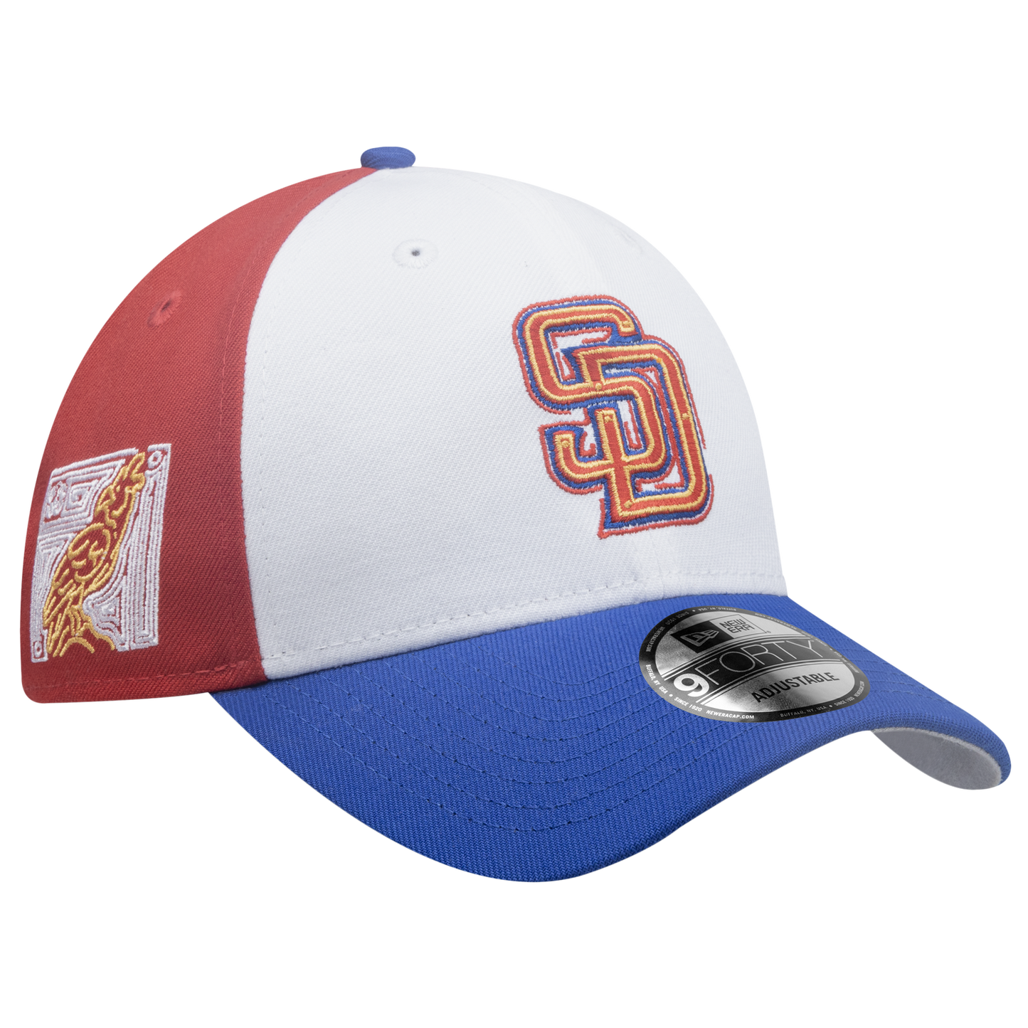 New Era Padres 9Forty City Element Panama Cap - Men's - Multi/White
