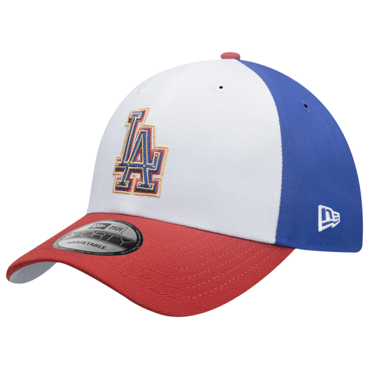 New Era Dodgers 9Forty City Element Panama Cap - Men's - White/Multi