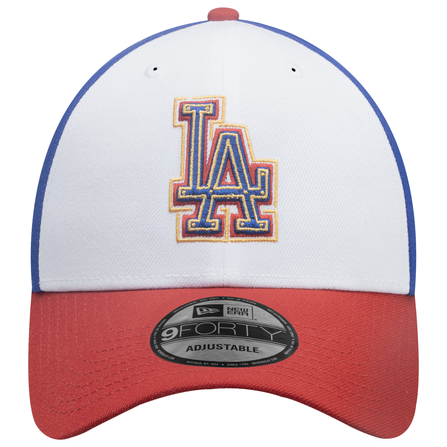 New Era Dodgers 9Forty City Element Panama Cap - Men's - White/Multi