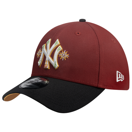 New Era Yankees 9Forty City Element Peru Cap - Men's - Red/Multi