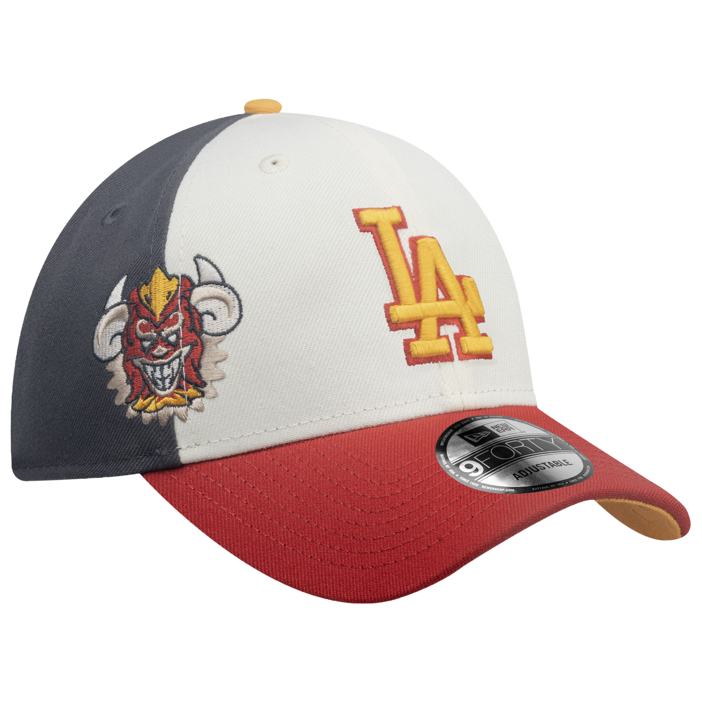 New Era Dodgers 9Forty City Element Dom Republic Cap - Men's - White/Multi