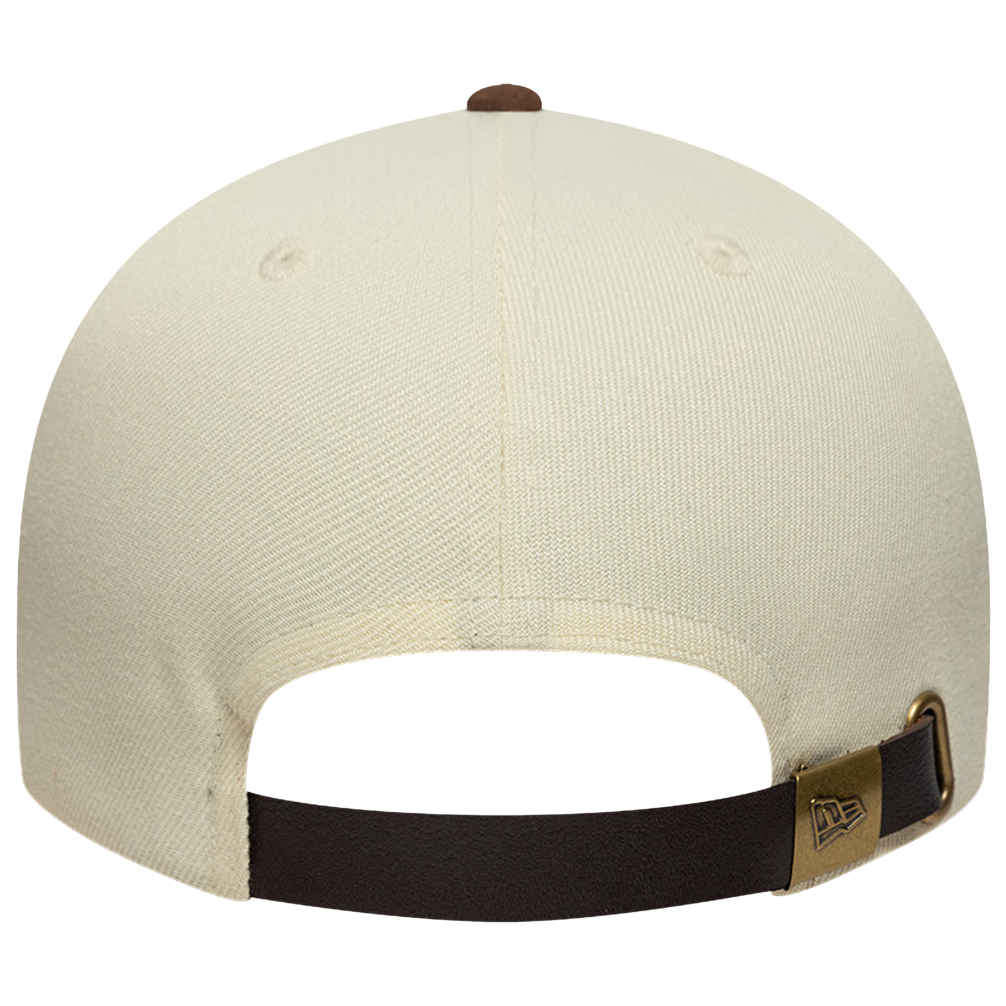 New Era Yankees 9FIFTY A Frame Suede Visor Cap - Men's - White/Brown