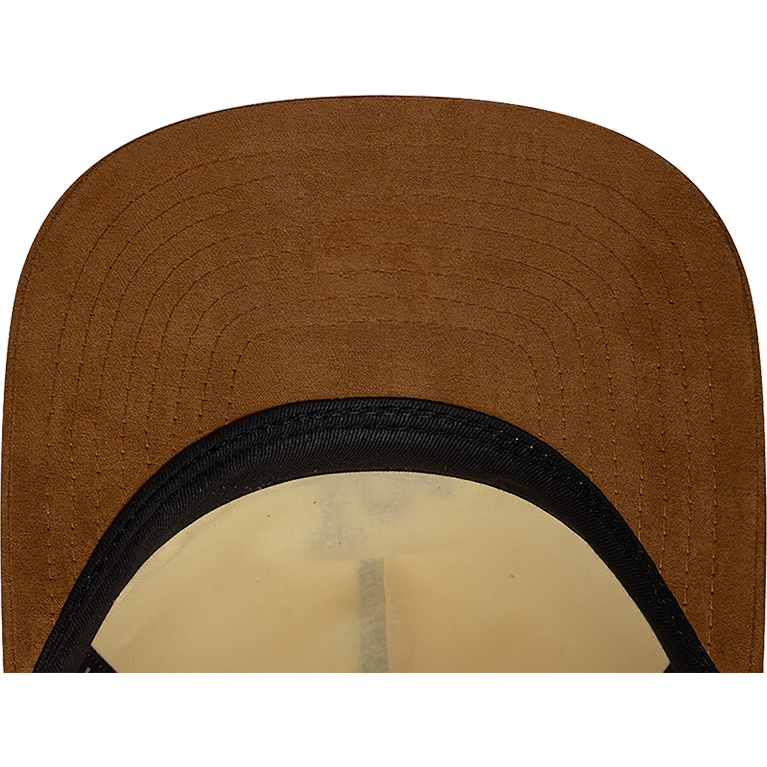 New Era Dodgers 9FIFTY A Frame Suede Visor Cap - Men's - White/Tan