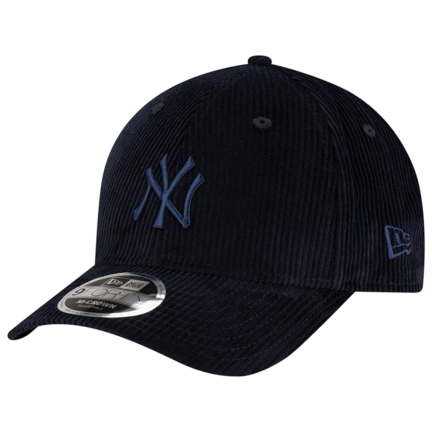 New Era Yankees 9FORTY Cord MC Cap - Men's - Navy/Navy
