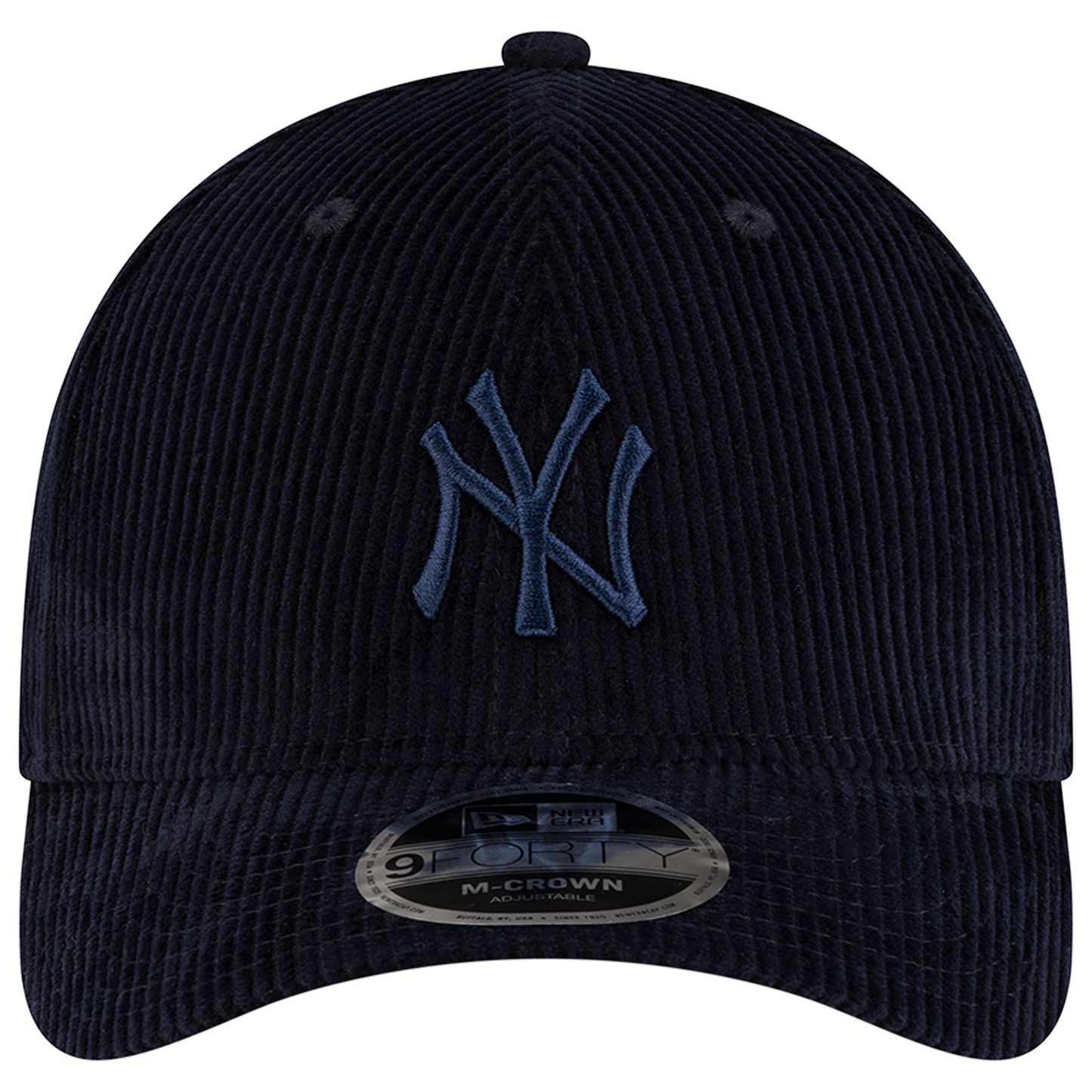 New Era Yankees 9FORTY Cord MC Cap - Men's - Navy/Navy