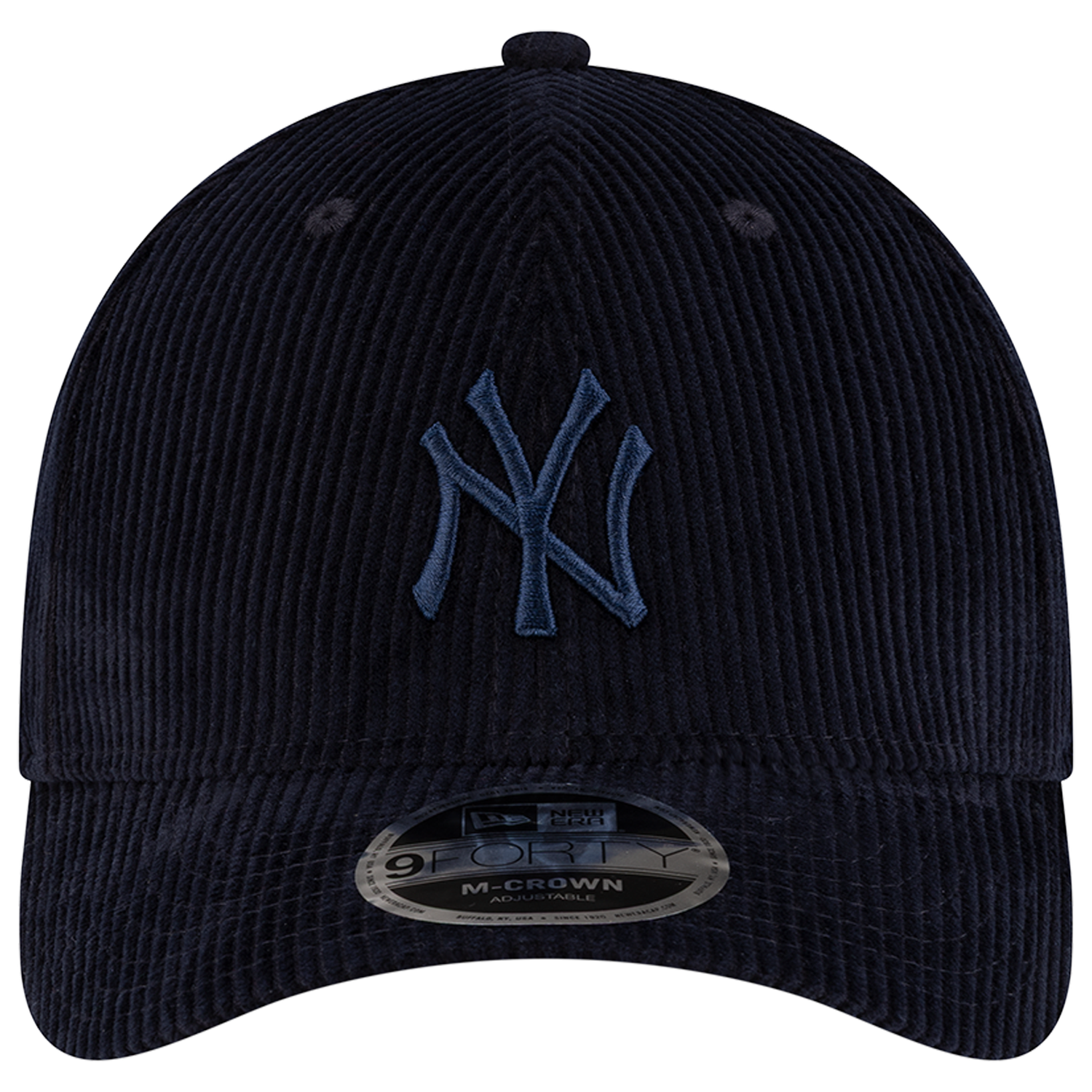 New Era Yankees 9FORTY Cord MC Cap - Men's - Navy/Navy