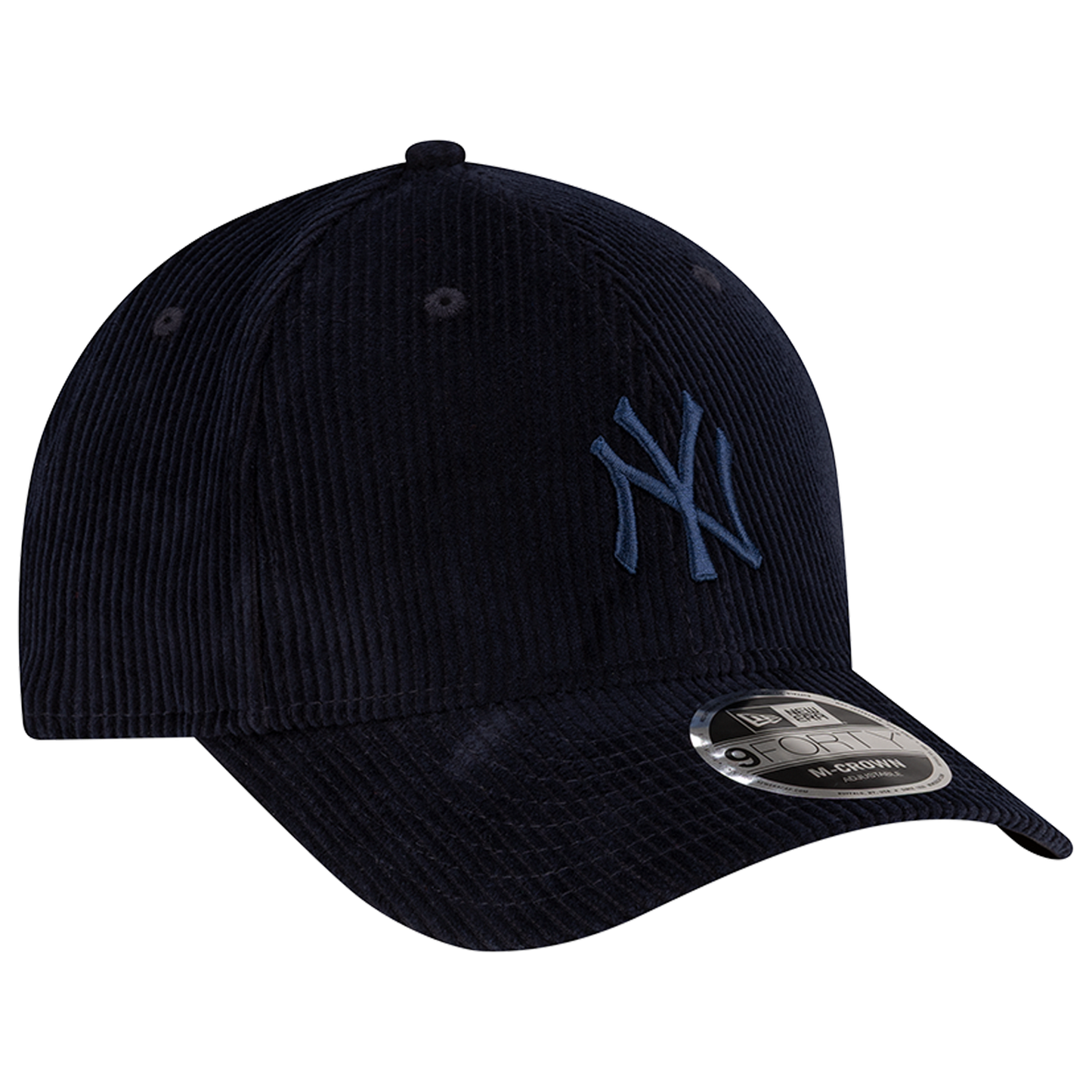 New Era Yankees 9FORTY Cord MC Cap - Men's - Navy/Navy