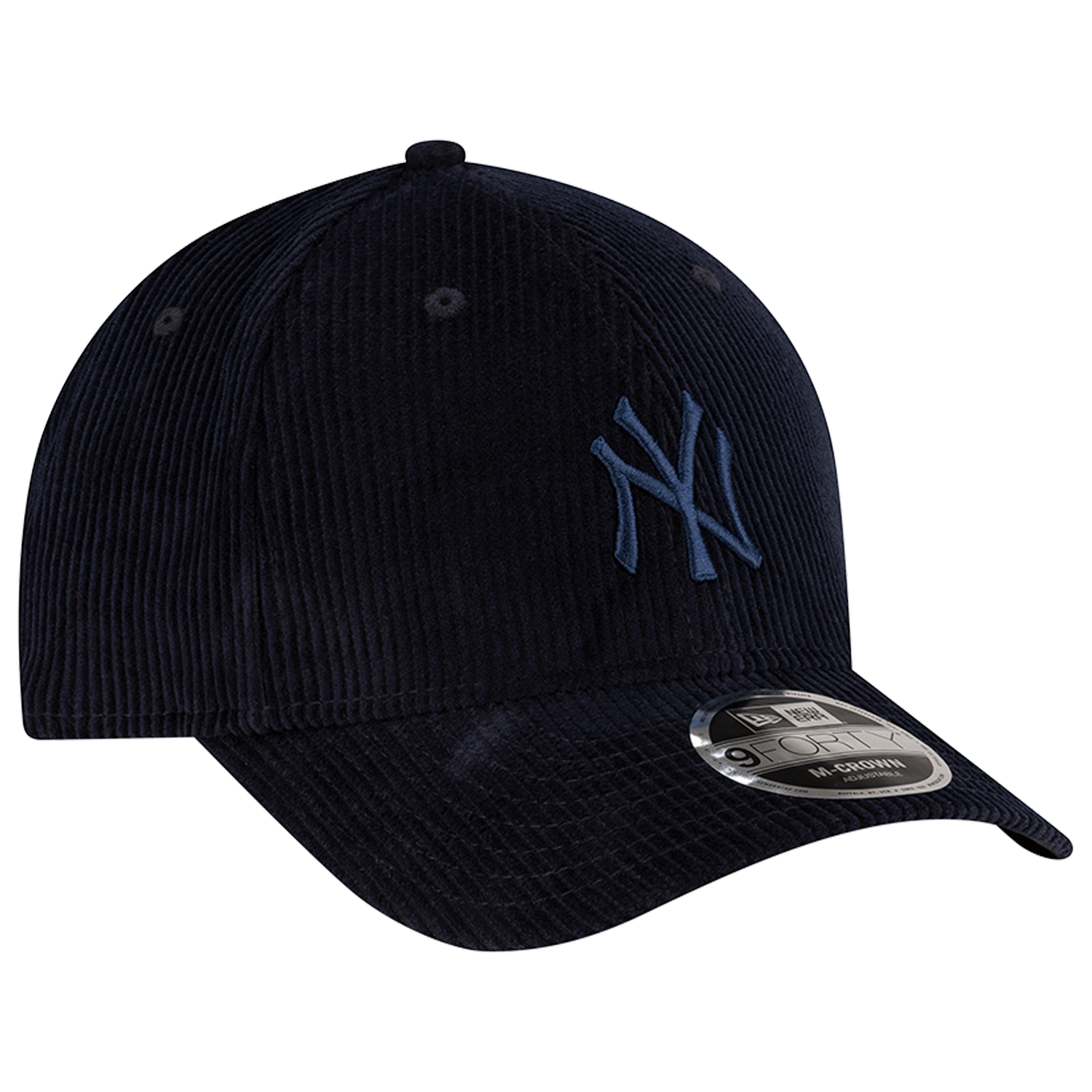 New Era Yankees 9FORTY Cord MC Cap - Men's - Navy/Navy