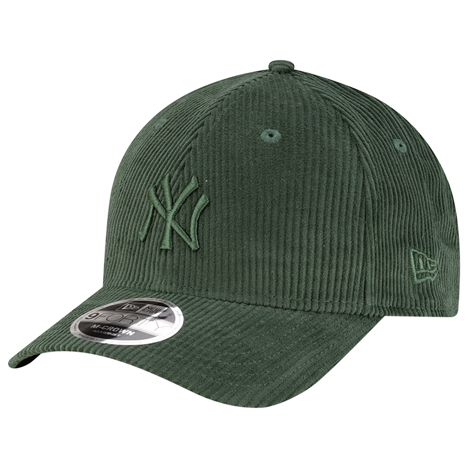New Era Yankees 9FORTY Cord MC Cap - Men's - Green/Green
