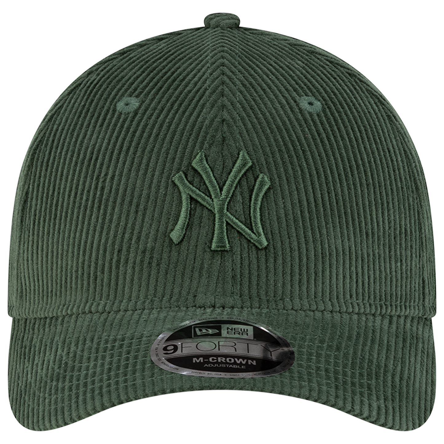 New Era Yankees 9FORTY Cord MC Cap - Men's - Green/Green
