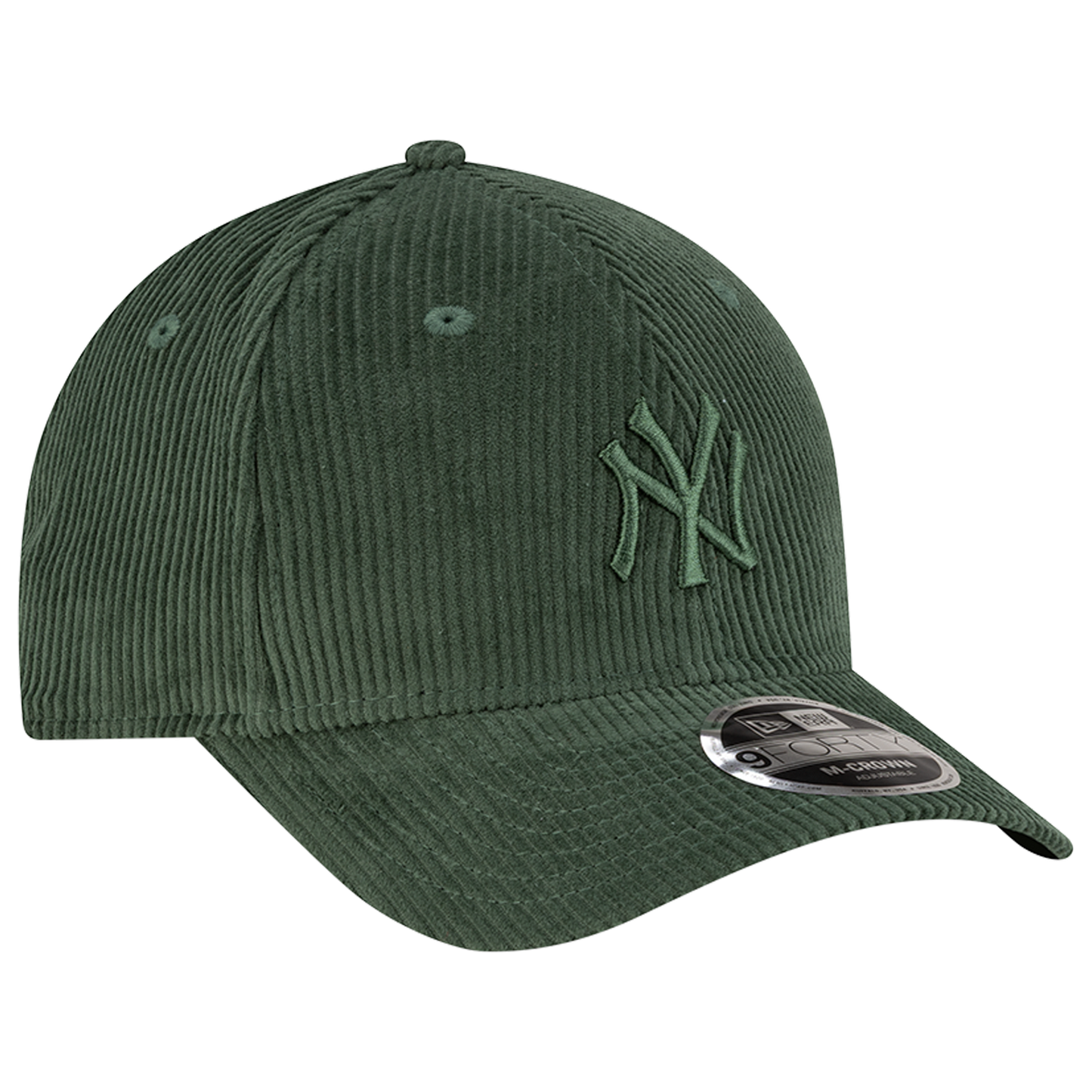 New Era Yankees 9FORTY Cord MC Cap - Men's - Green/Green