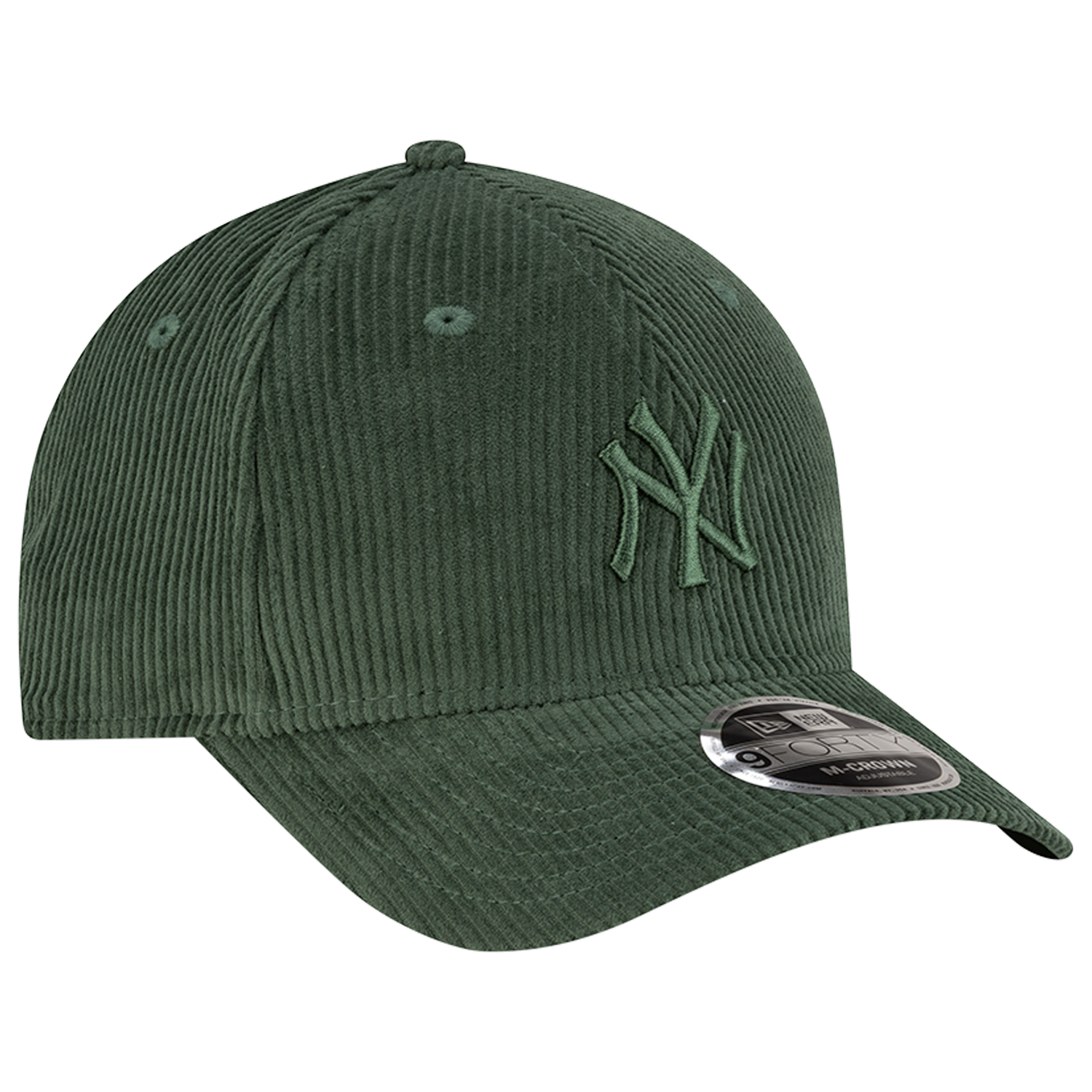 New Era Yankees 9FORTY Cord MC Cap - Men's - Green/Green