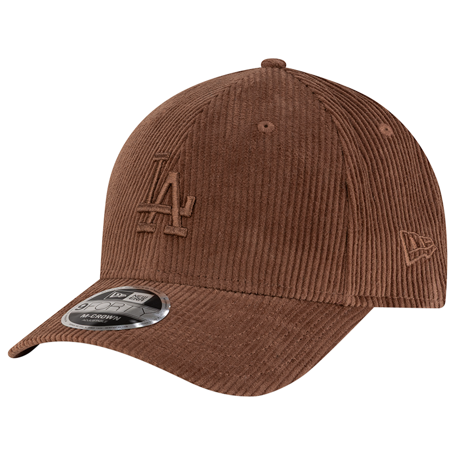 New Era Dodgers 9FORTY Cord MC Cap - Men's - Brown/Brown