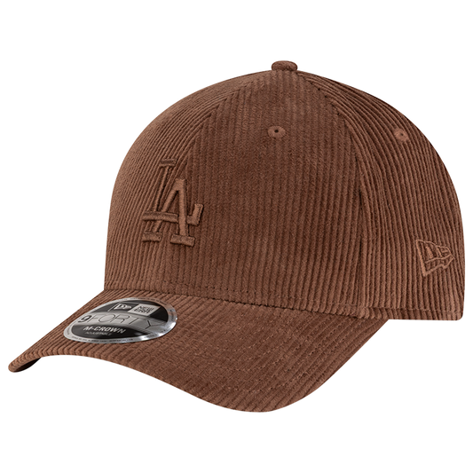 New Era Dodgers 9FORTY Cord MC Cap - Men's - Brown/Brown