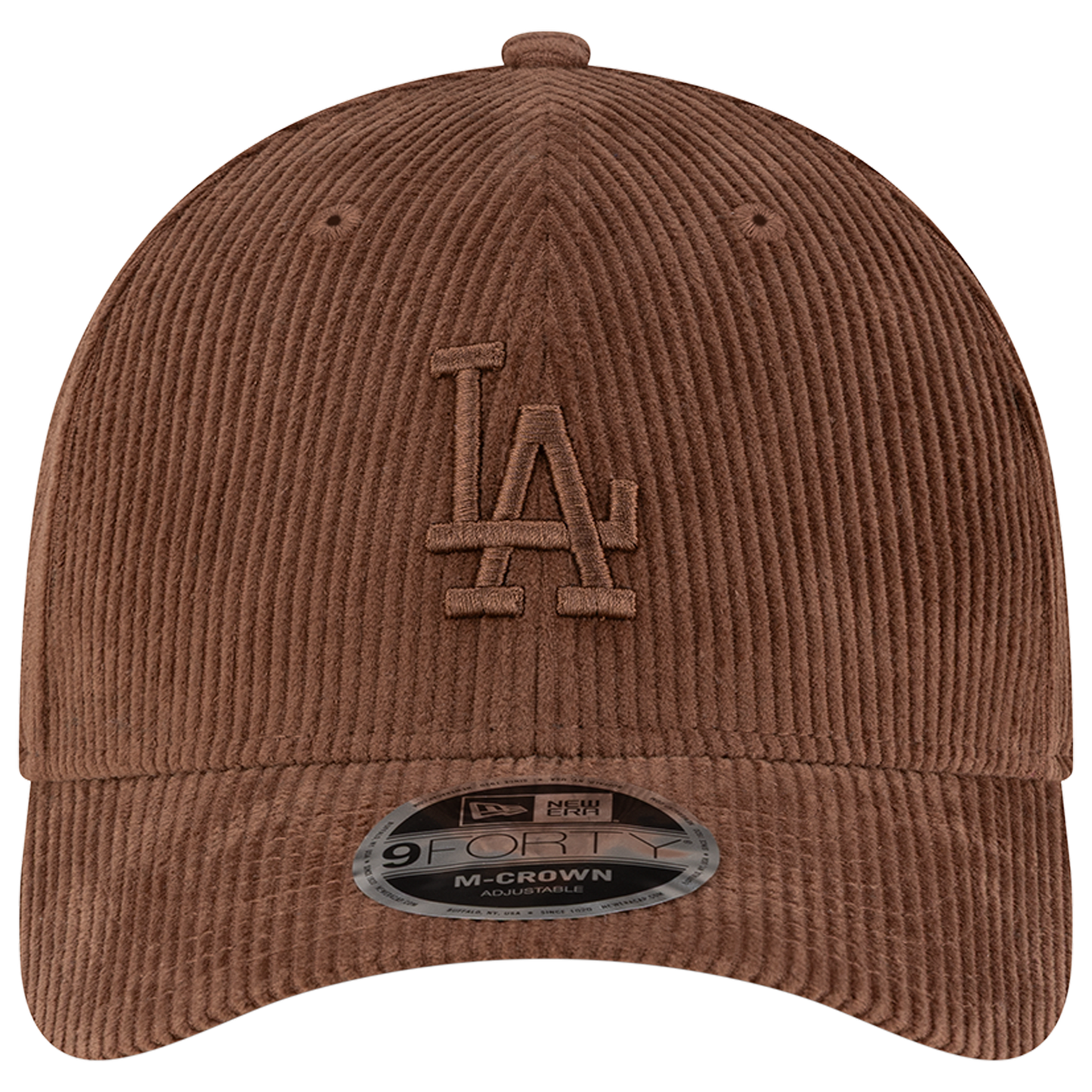 New Era Dodgers 9FORTY Cord MC Cap - Men's - Brown/Brown