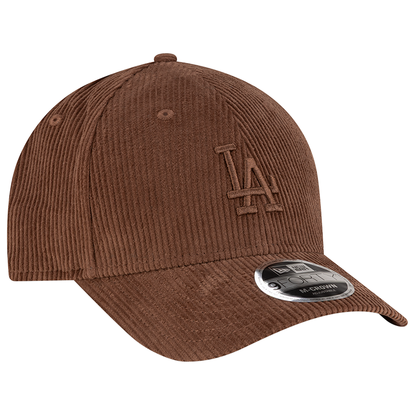 New Era Dodgers 9FORTY Cord MC Cap - Men's - Brown/Brown