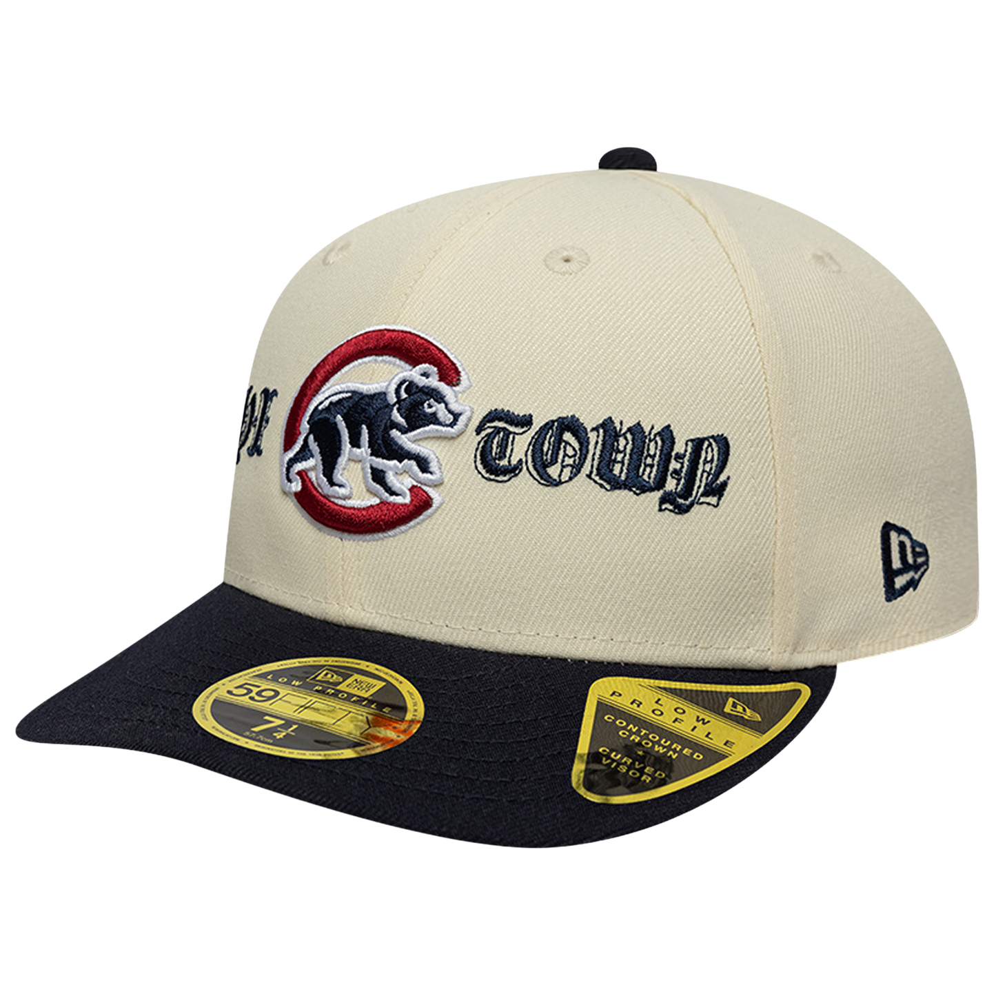 New Era Cubs 59FIFTY Coops Logo LP Cap - Men's - White/Navy