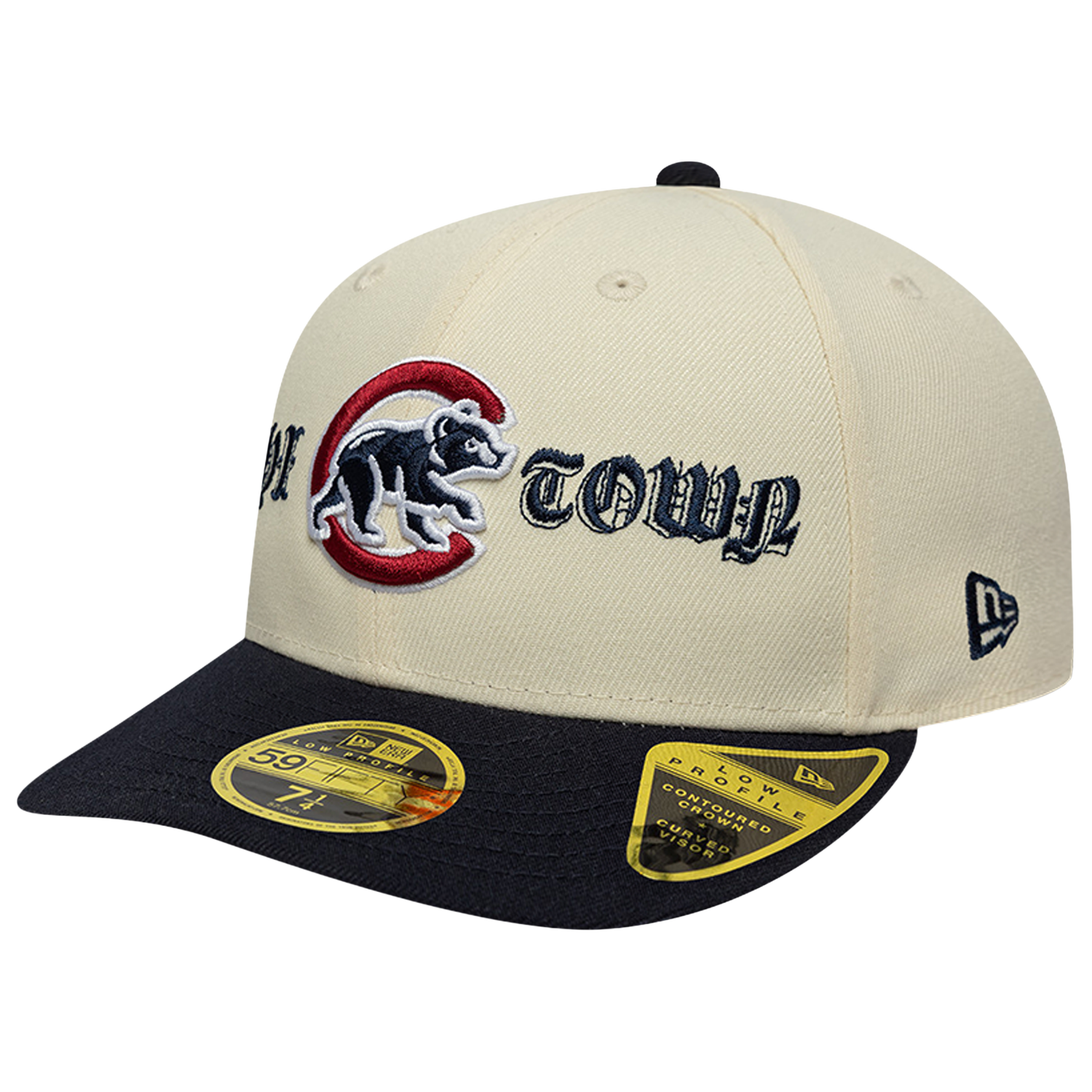 New Era Cubs 59FIFTY Coops Logo LP Cap - Men's - White/Navy