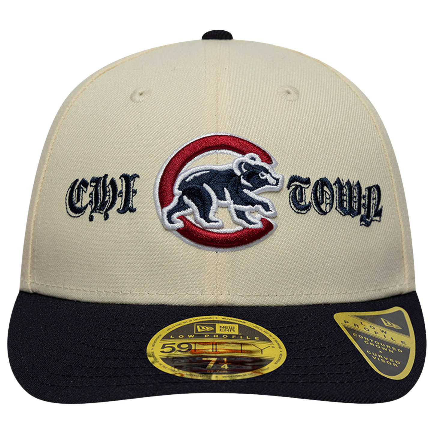 New Era Cubs 59FIFTY Coops Logo LP Cap - Men's - White/Navy