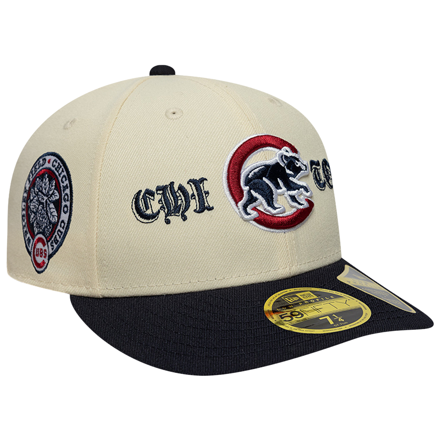 New Era Cubs 59FIFTY Coops Logo LP Cap - Men's - White/Navy
