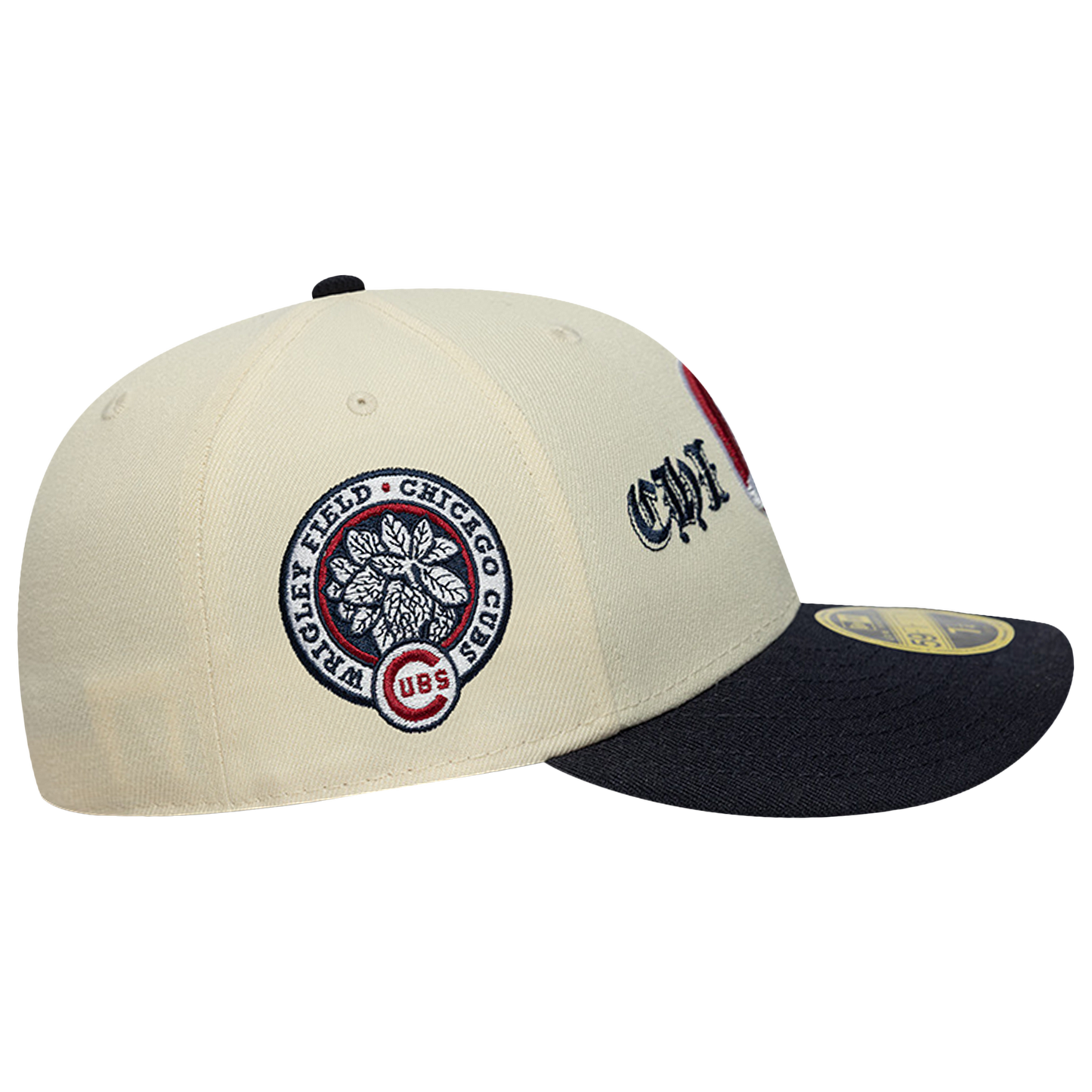 New Era Cubs 59FIFTY Coops Logo LP Cap - Men's - White/Navy