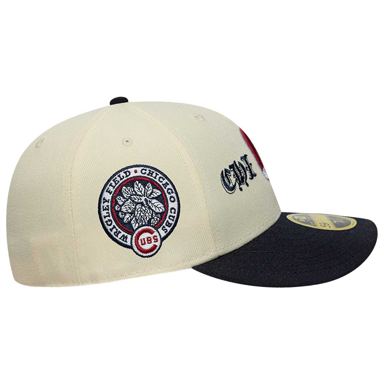 New Era Cubs 59FIFTY Coops Logo LP Cap - Men's - White/Navy