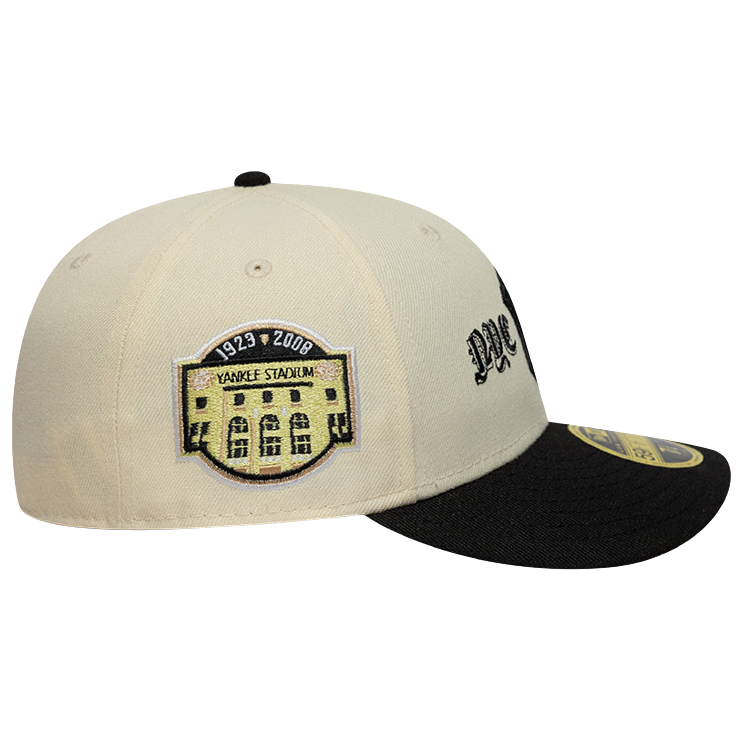 New Era Yankees 59FIFTY Coops Logo LP Cap - Men's - Black/White