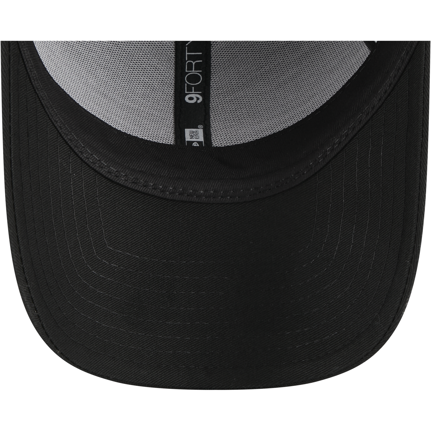 New Era Braves 9FORTY Faux Pony Infill Cap - Men's - Black/Multi