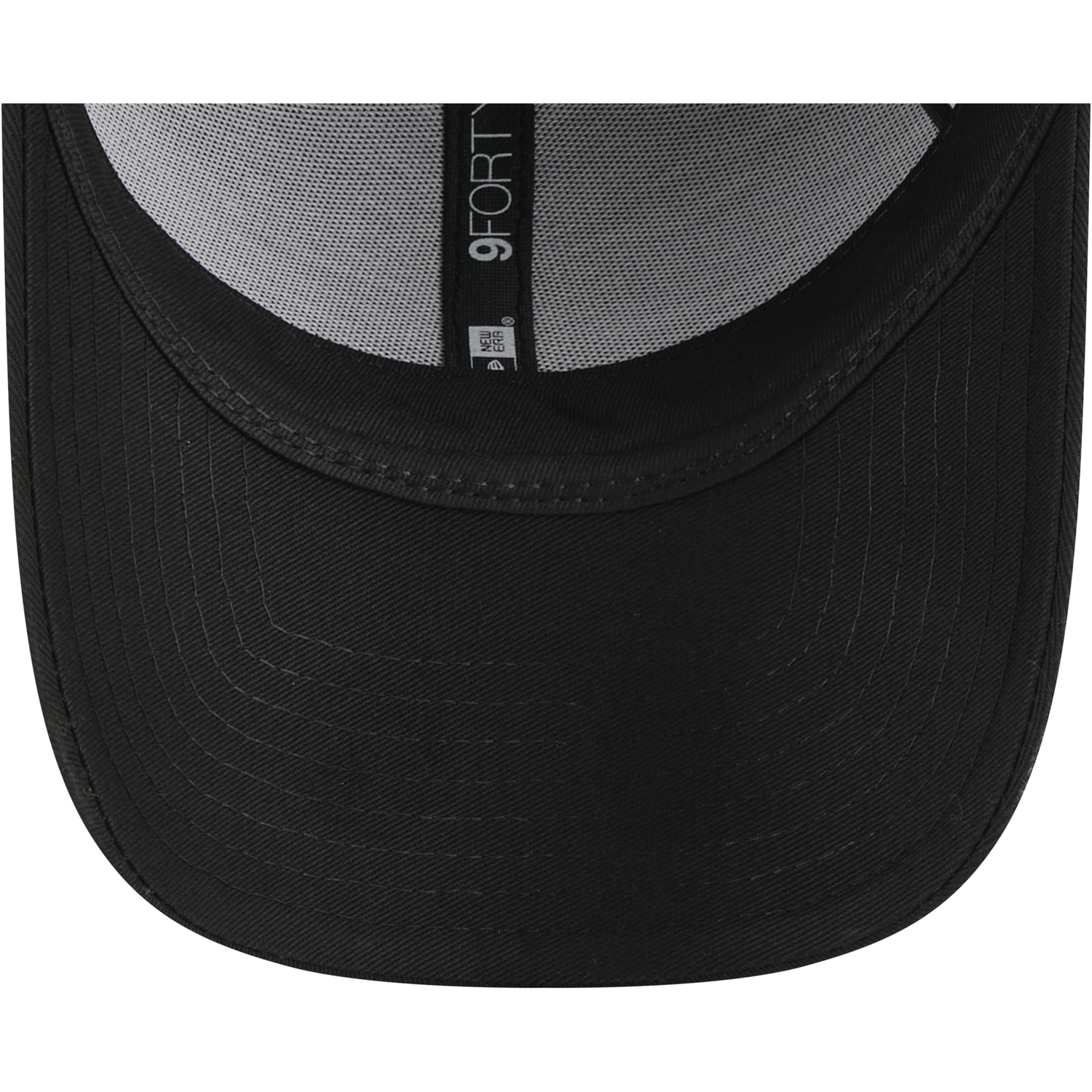 New Era Braves 9FORTY Faux Pony Infill Cap - Men's - Black/Multi
