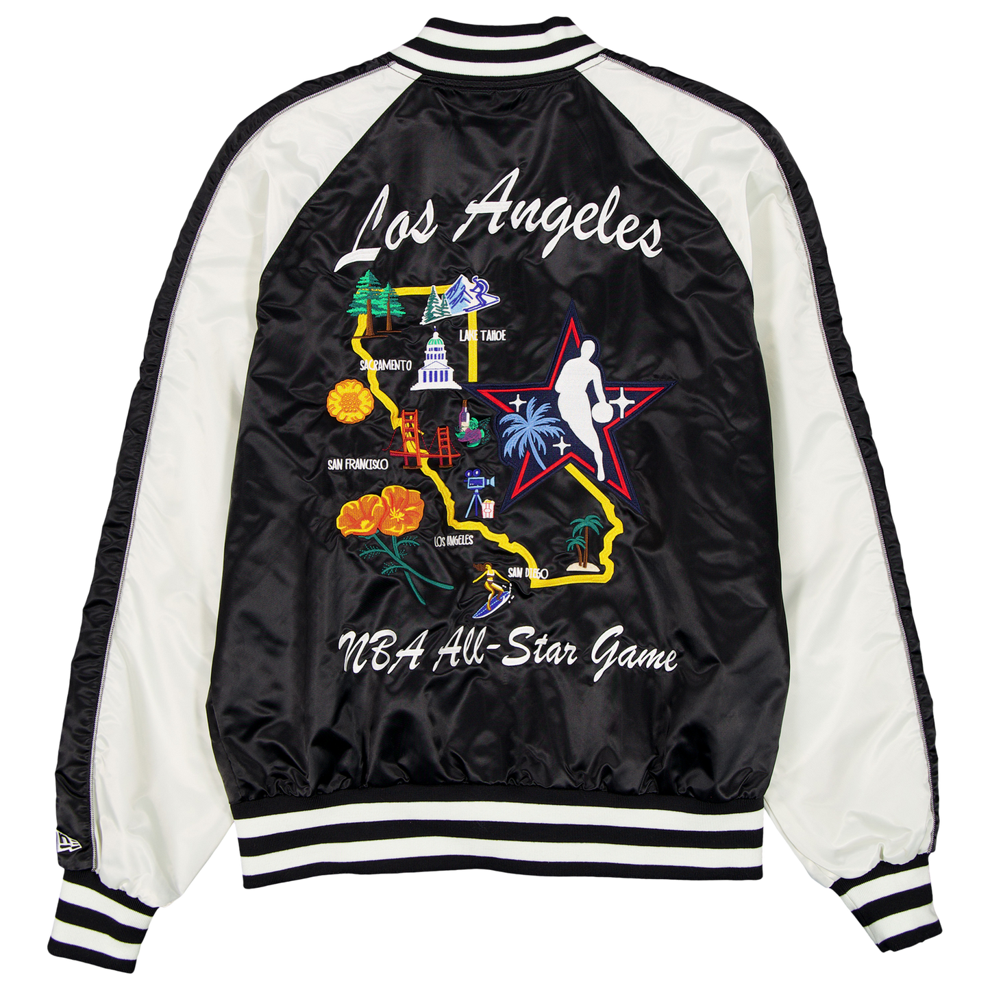 New Era Alpha NBA All-Star Jacket - Men's - Black/White