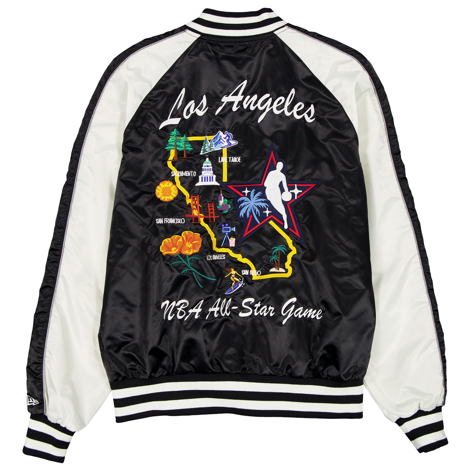 New Era Alpha NBA All-Star Jacket - Men's - Black/White