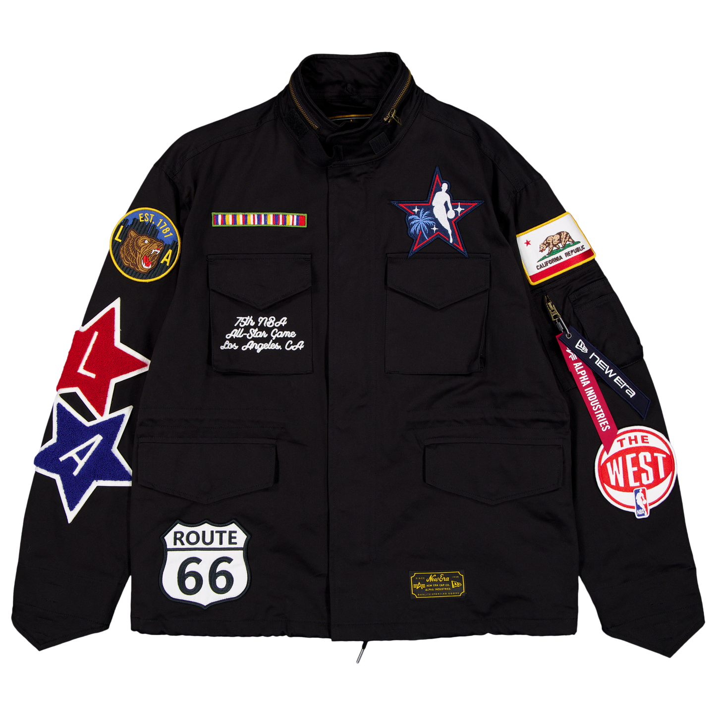 New Era Alpha NBA All-Star Jacket - Men's - Black/Multi