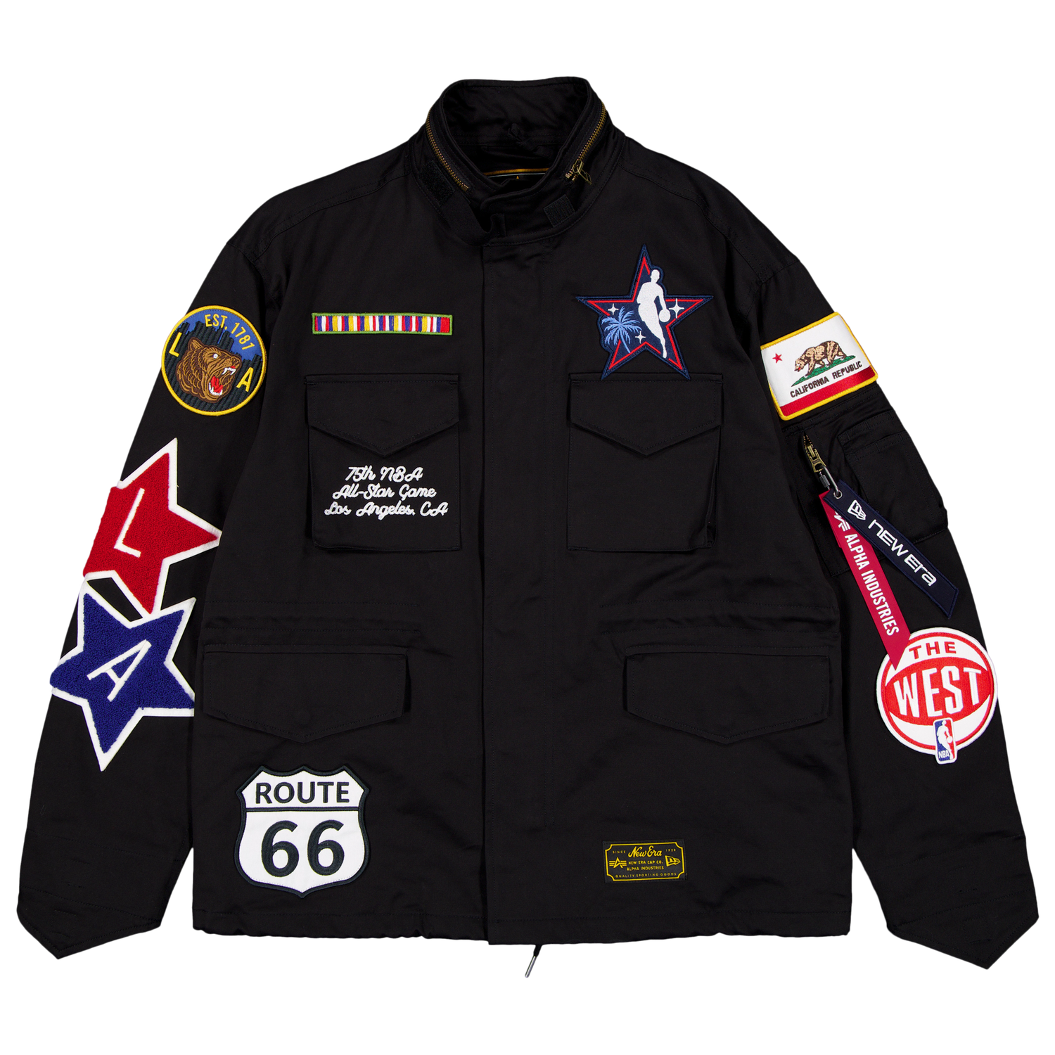 New Era Alpha NBA All-Star Jacket - Men's - Black/Multi