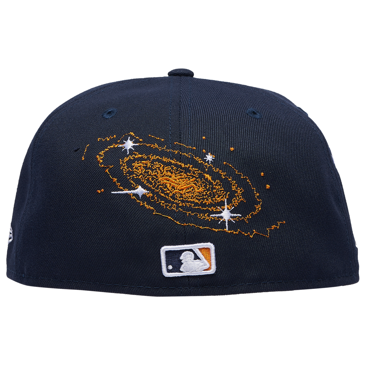 New Era Astros Planet Icon PC Cap - Men's - Navy/Orange